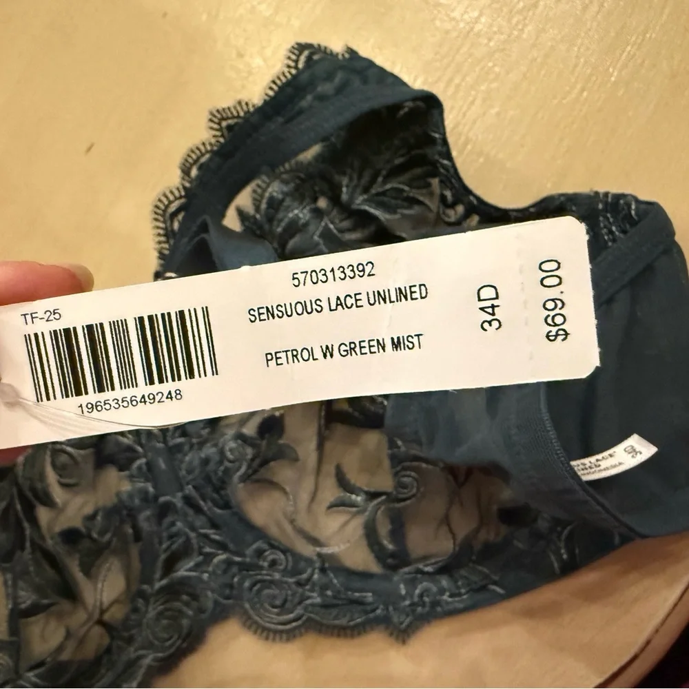 Soma SENSUOUS LACE UNLINED Bra - Picture 4 of 4